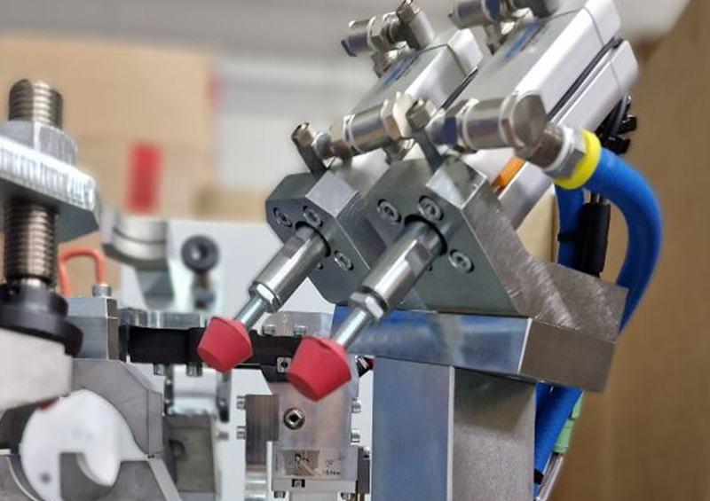 Detailbild zur Robotikanlage