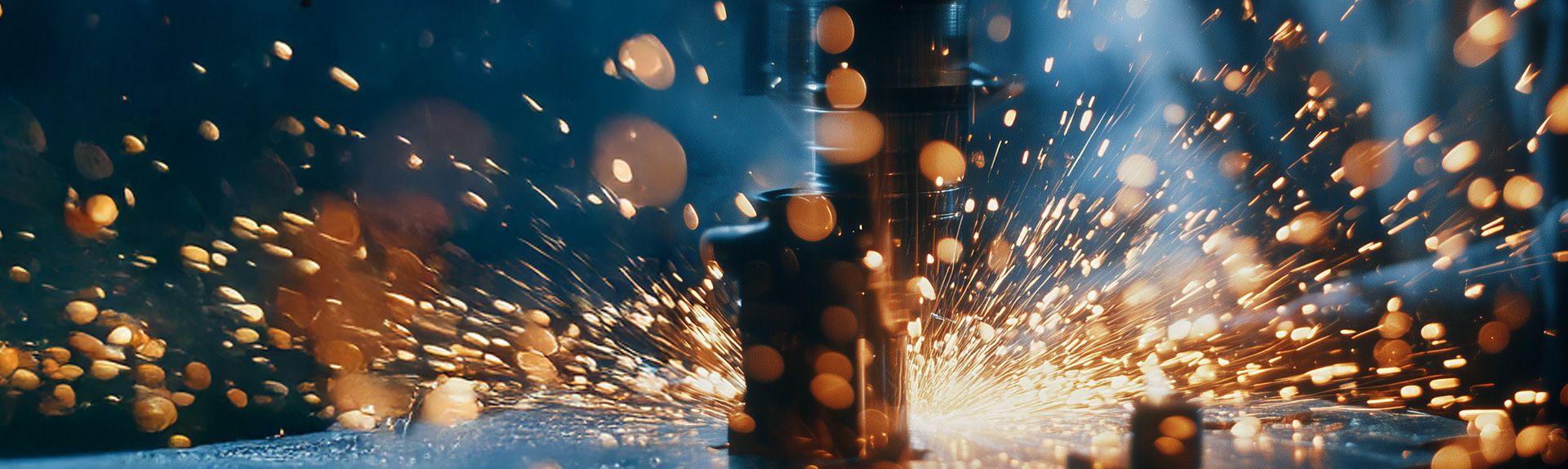 Mitarbeiter bei der Zerspanung